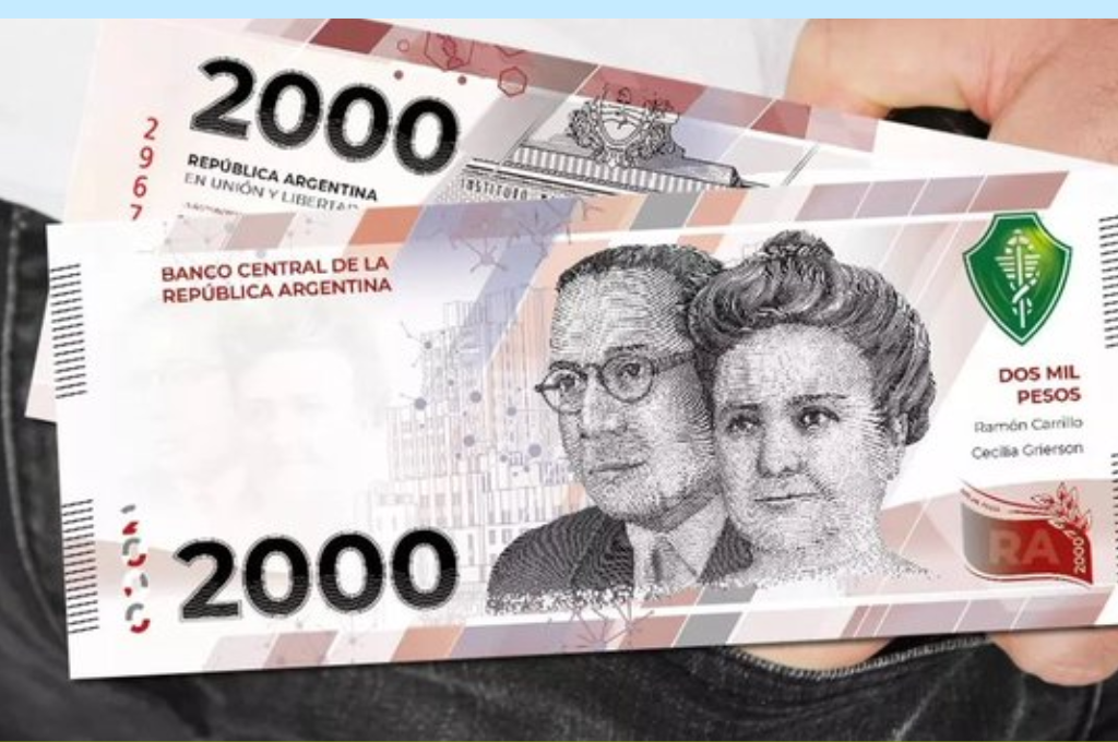 El Bcra Lanza El Nuevo Billete De Con La Imagen Del Instituto