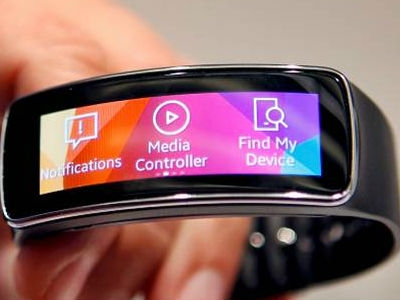 Samsung Gear Fit:la pulsera curva inteligente