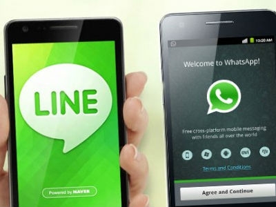 Line se mete en la pelea entre WhatsApp y Telegram