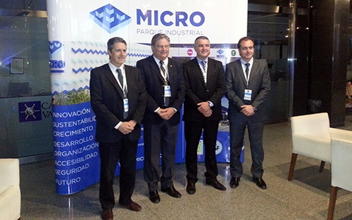 Fascendini participó de la presentación de un Micro Parque Industrial