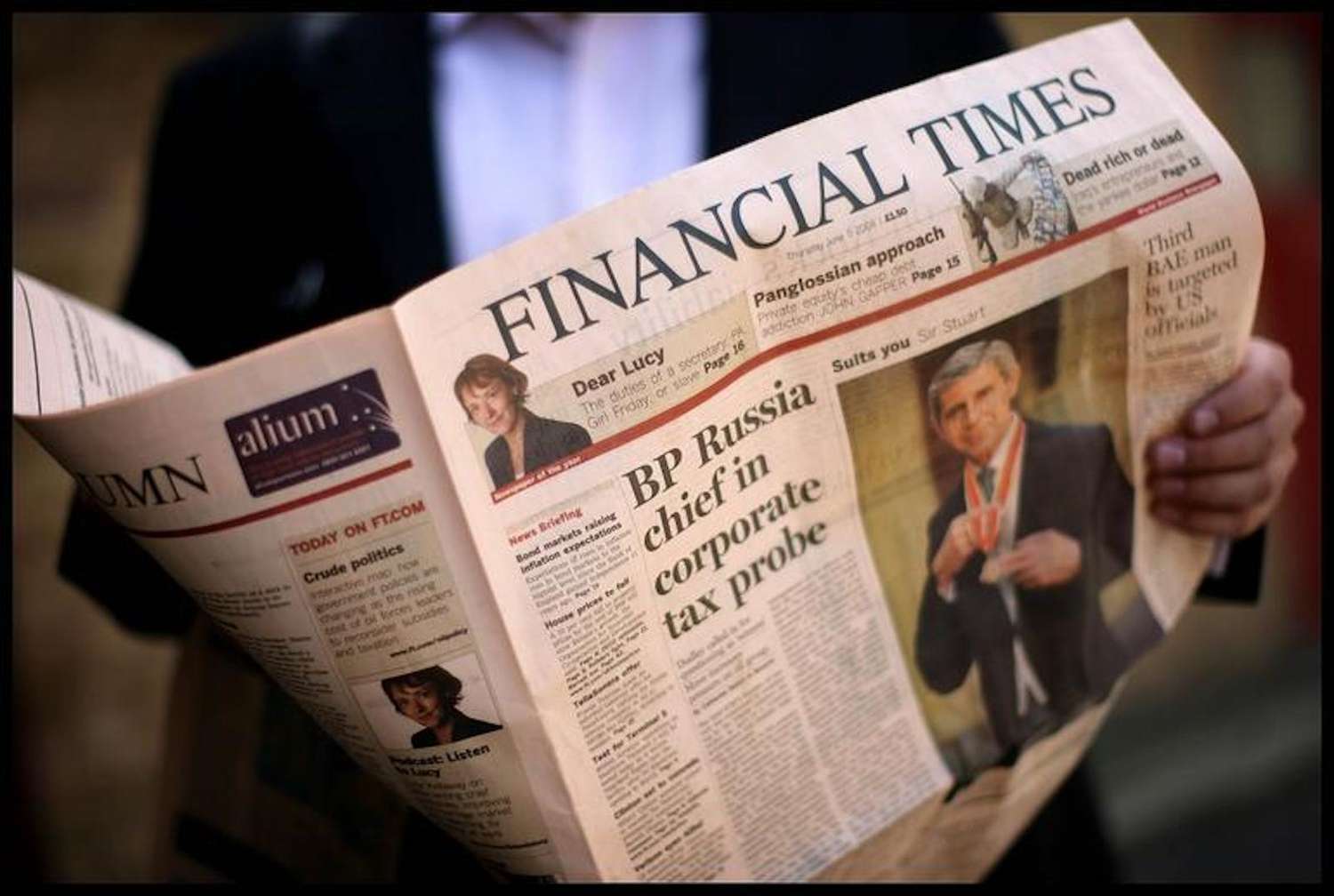 El Financial Times se vende a un grupo editorial japonés