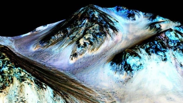 La Nasa confirmó “evidencias” de que en Marte hay actualmente agua líquida