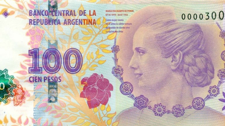 Pedirán ayuda a Brasil y Chile para imprimir billetes de $100