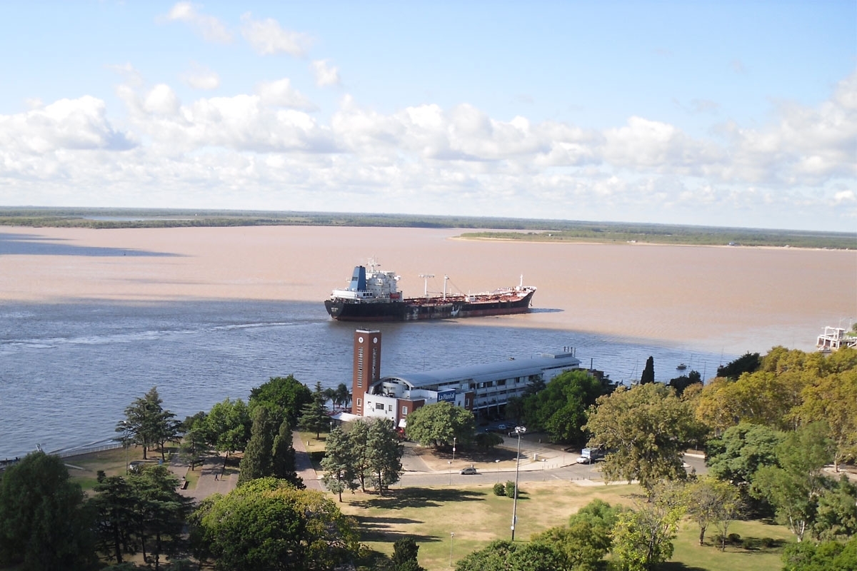 Punto de partida para la nueva terminal portuaria de Rosario