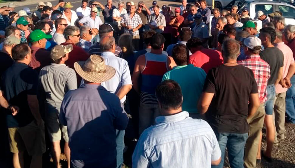 Productores de Entre Ríos preparan otra asamblea en Villaguay