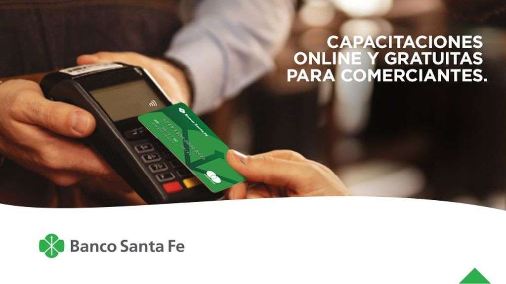 El Banco Santa Fe lanza una capacitación virtual gratuita para comerciantes