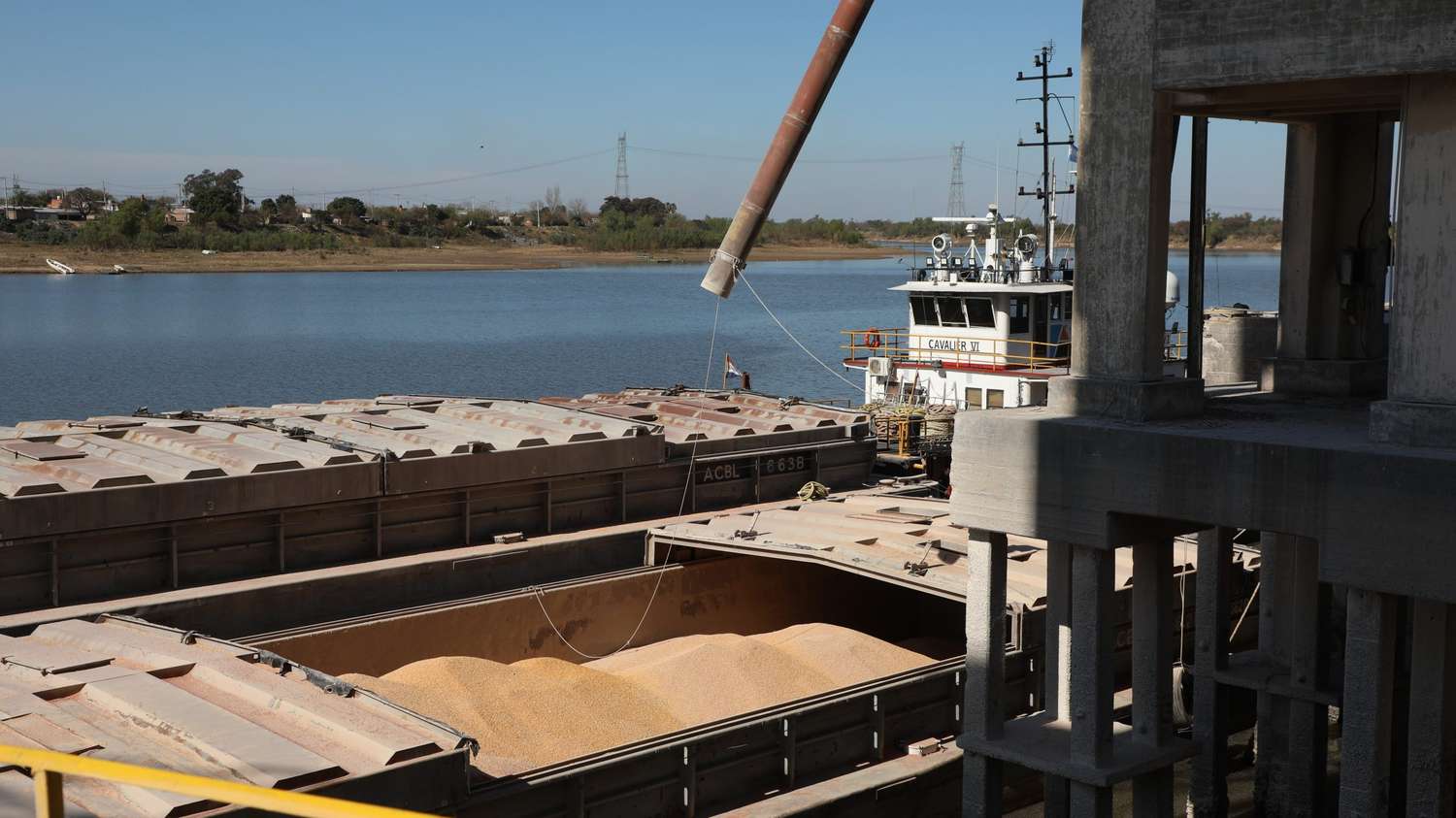 El Puerto Santa Fe triplicaría el volumen de los embarques en la Terminal de Agrograneles