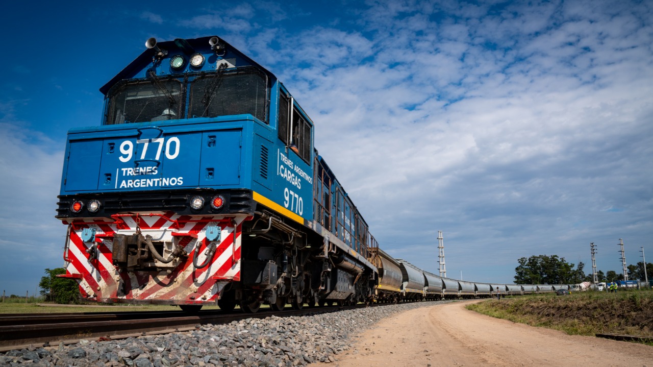 Récord histórico de Trenes Argentinos Cargas