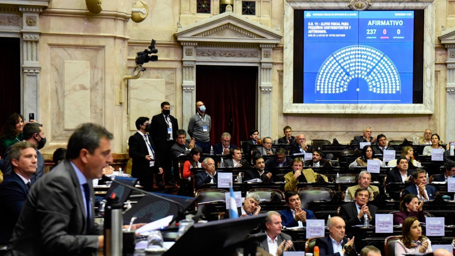 Diputados aprobó por unanimidad el alivio fiscal para monotributistas y autónomos