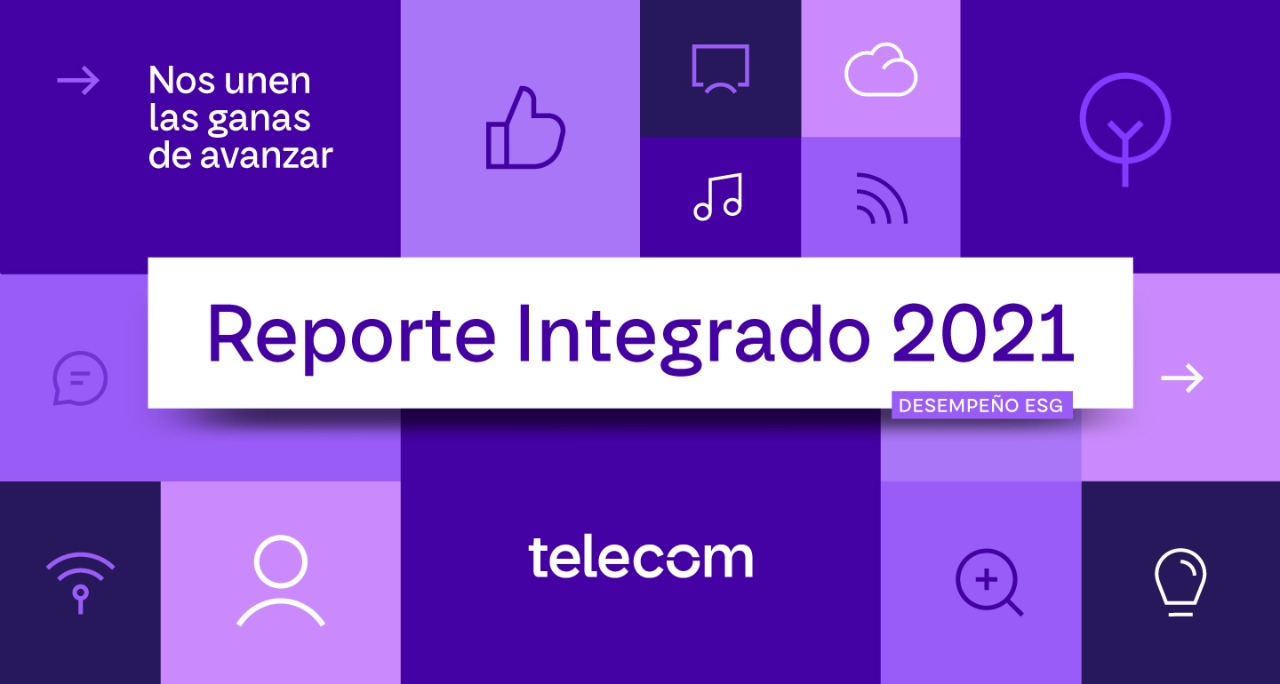 Telecom presentó su reporte integrado 2021
