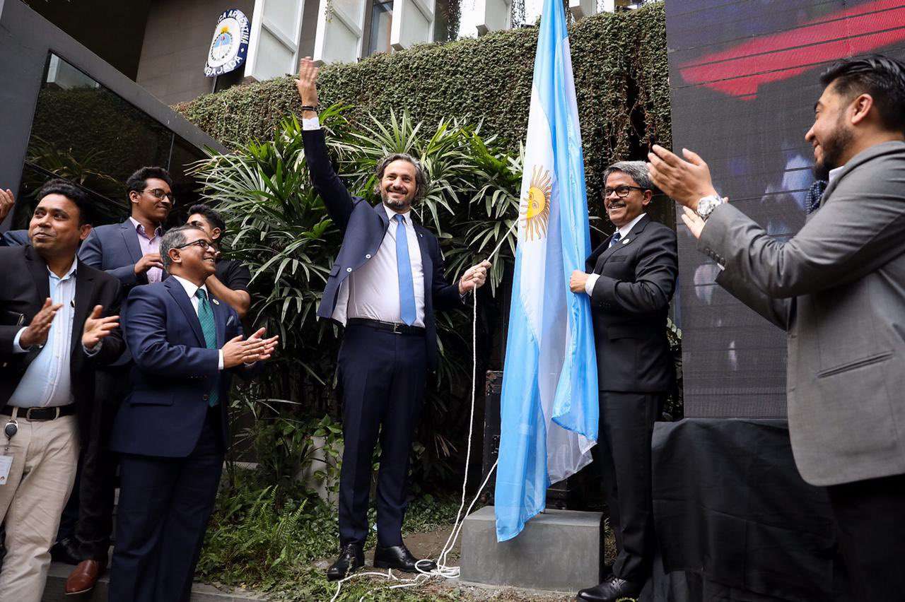 Reabre la embajada Argentina en Bangladesh