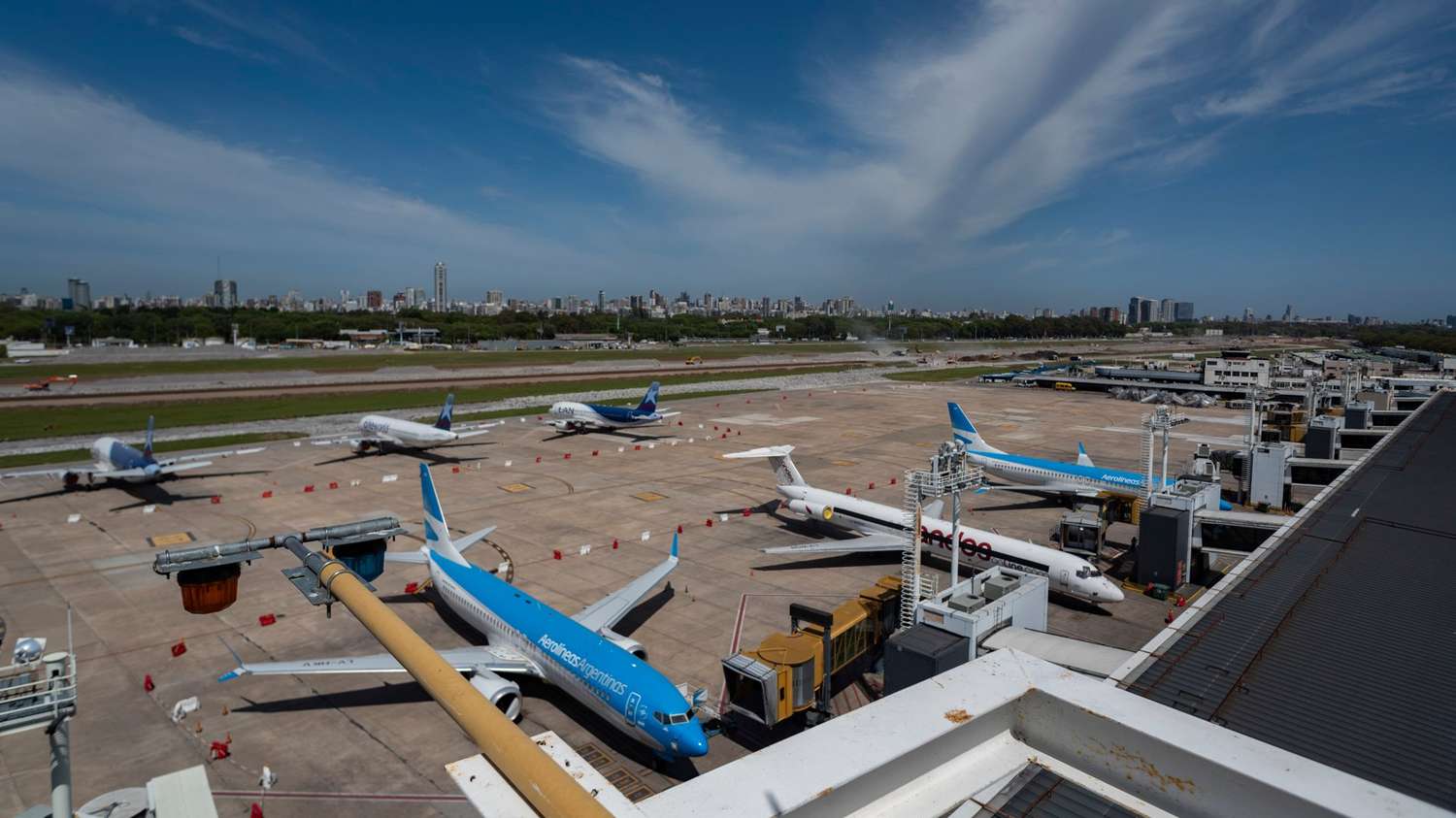 Argentina superó en enero el transporte de pasajeros aéreos domésticos de la prepandemia