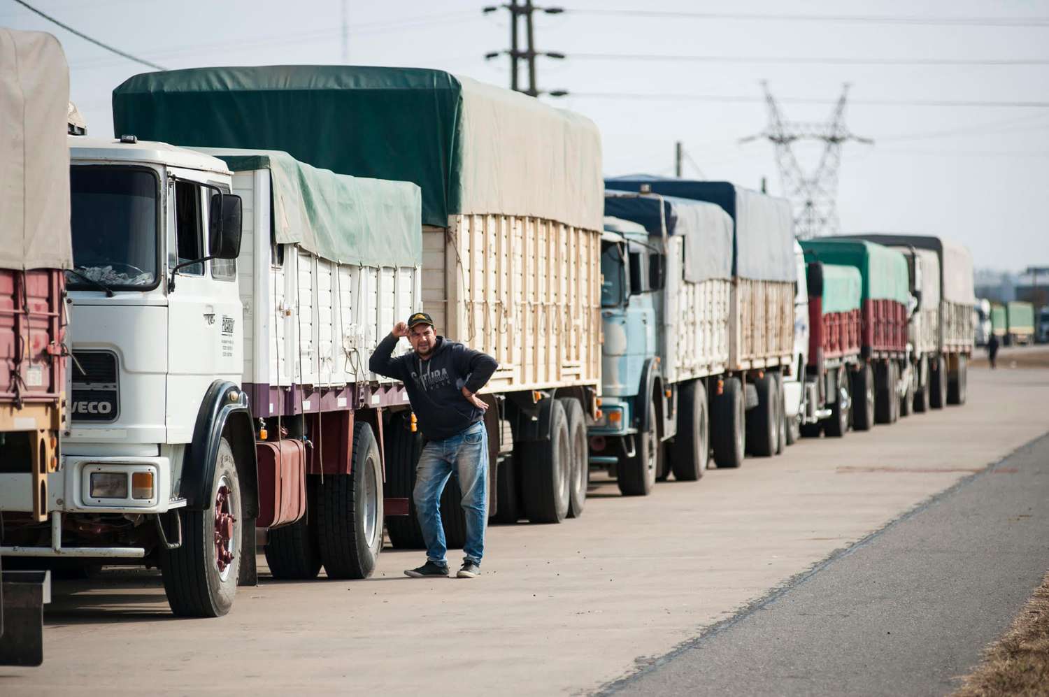 Por la sequía, transportistas cerealeros afirman que cayó un 70% la actividad en Santa Fe
