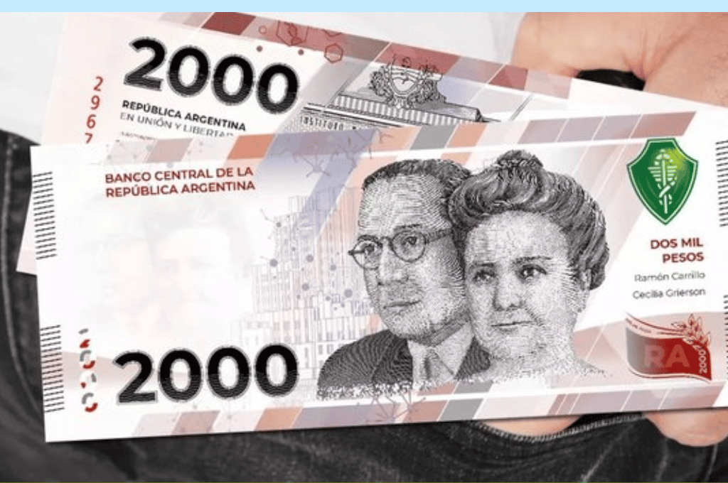 Nueva incorporación a la familia de billetes argentino