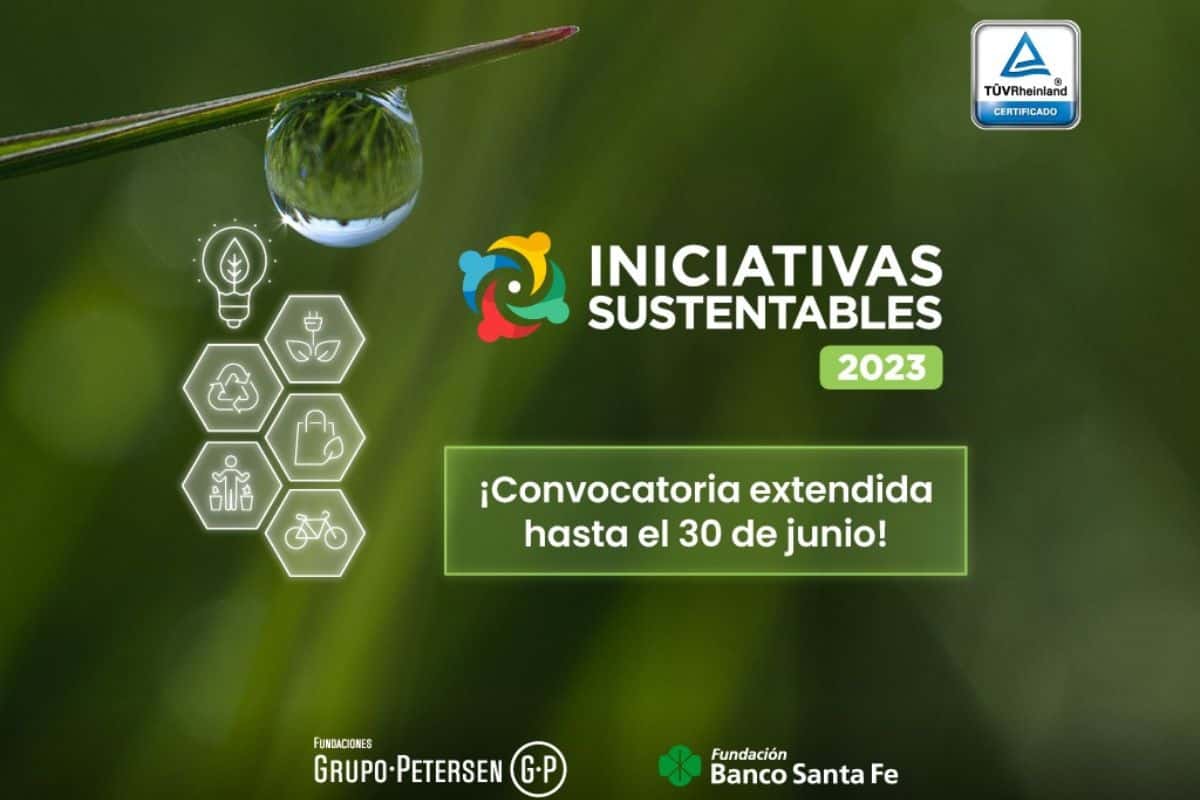 La Fundación Banco Santa Fe lanzó la séptima edición de Iniciativas Sustentables
