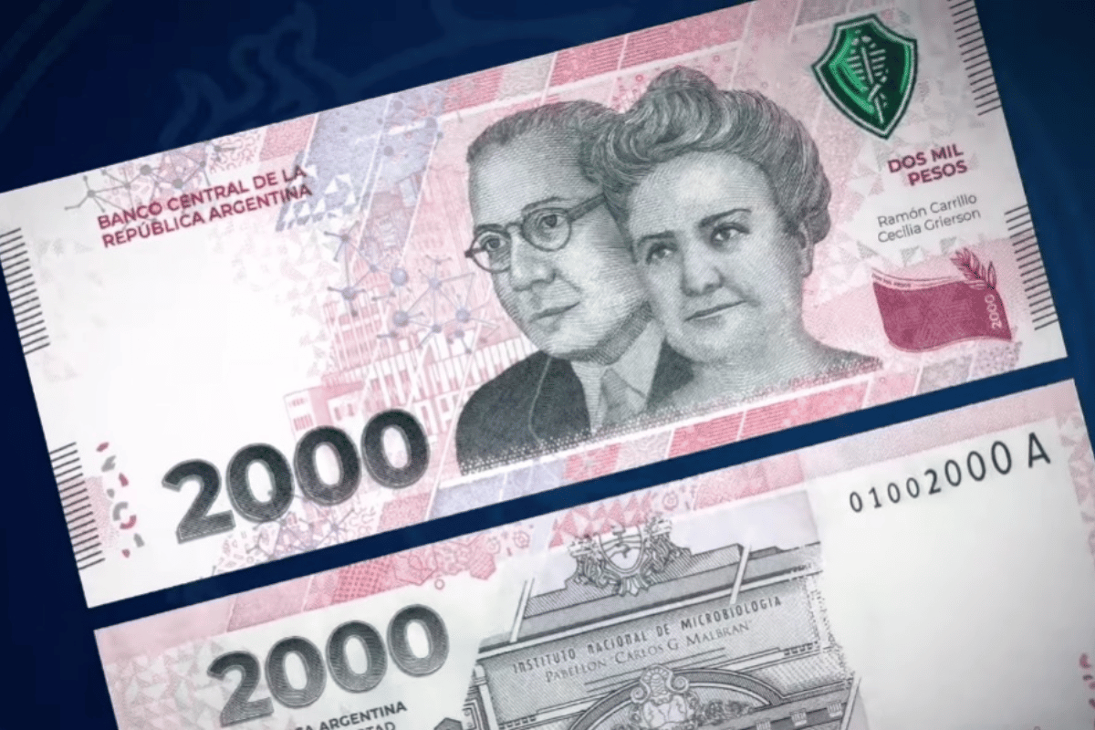 Rl billete de $2.000, comenzó a circular en Argentina a mediados de mayo, sin embargo, su presencia en las calles aún es escasa.