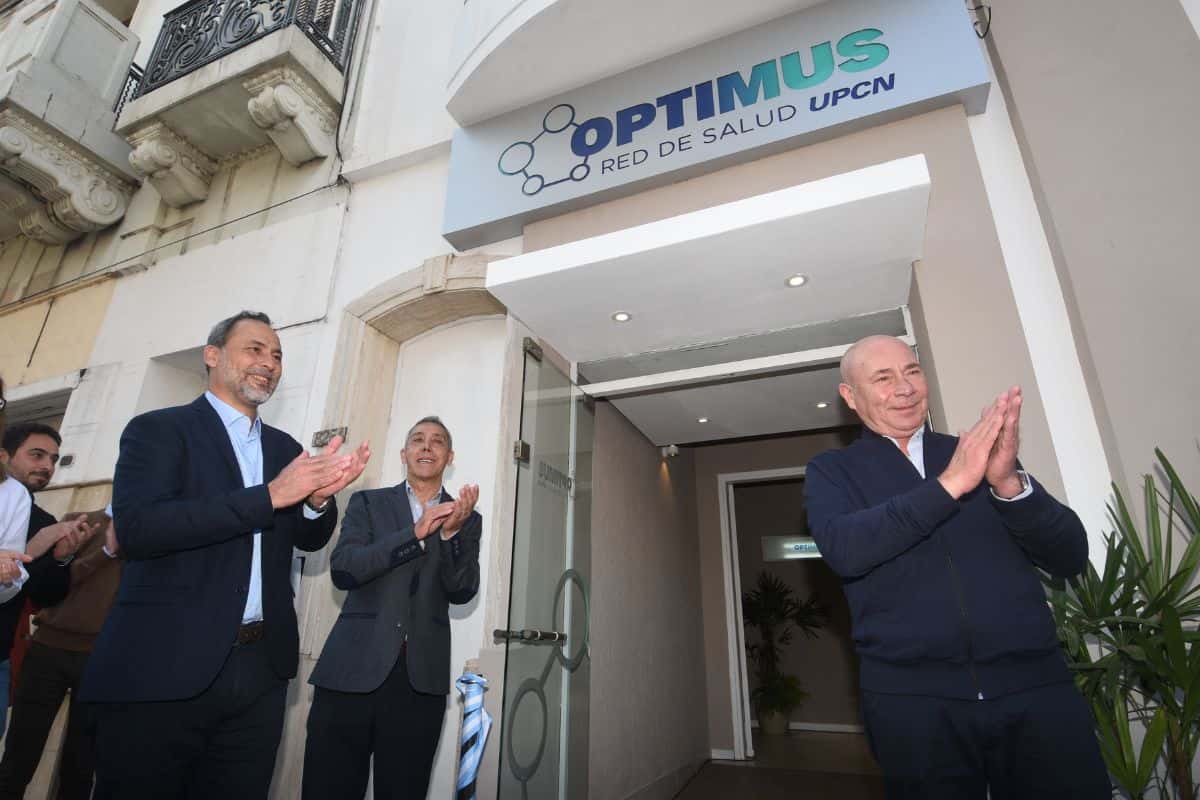 Se inauguró OPTIMUS, la red de salud de UPCN disponible para los afiliados de IAPOS